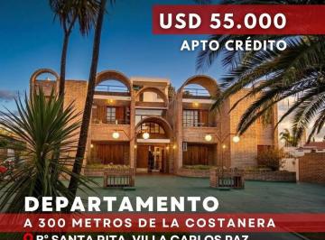 Departamento · 40m² · 3 Ambientes · 1 Cochera · Venta Departamento de 1 Dormitorio en Barrio Santa Rita | Villa Carlos Paz