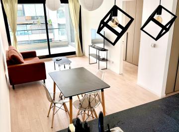 cocina comedor living · Dueño Directo - Impecalbe 2 Ambientes, Cuarto en Suit, Toilette, Cochera Cubierta