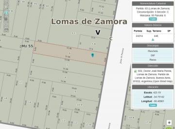 Terreno , Lomas de Zamora · Lote con Casa a Reciclar en Excelente Barrio