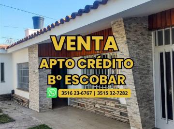 Casa de 4 ambientes, Córdoba · Venta Casa | 3 Dorm | B° Escobar – Ideal Vivienda o Uso Comercial/mixto300 m² Totales Usd 100