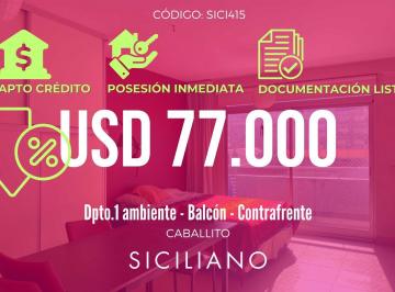 Departamento · 32m² · 1 Ambiente · Departamento - Caballito