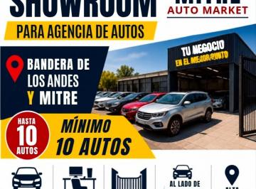 Local comercial , Guaymallén · Espacio Para Agencia de Autos con Oficina / Bandera de Los Andes