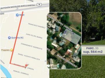 Terreno · 564m² · Terreno - Villa Fabiana Sur