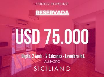 Departamento · 36m² · 2 Ambientes · Departamento en Almagro