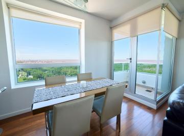 Departamento · 65m² · 2 Ambientes · 1 Cochera · Alquiler 2 Ambientes Amoblado con Cochera en Torres del Yacht Puerto Madero Piso Alto Vista Al Rio