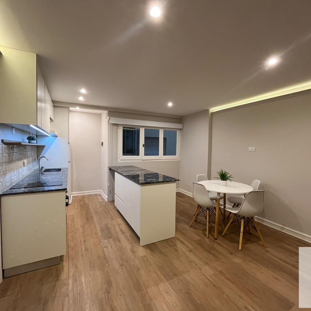 Depto 2 amb, 36m² contrafrente norte — Av. Colón
