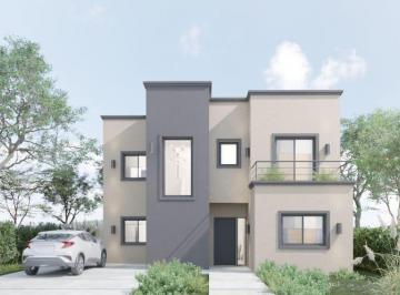 Casa · 140m² · 4 Ambientes · 1 Cochera · Venta de Casa a Estrenar en Barrio Privado "Pampa Pilar", La Lonja, Pilar.