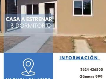 Casa · 300m² · 3 Dormitorios · 1 Cochera · Casa a Estrenar - Maglioli Palacios 2245