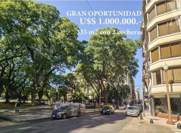 Departamento · 335m² · 10 Ambientes · 2 Cocheras · Piso en Venta con Vista a Plaza