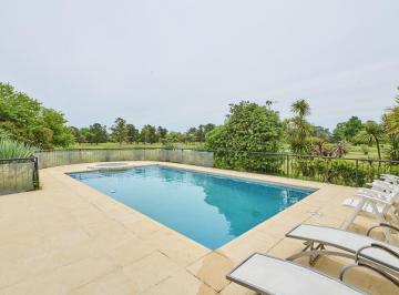 PILETA CON VISTA AL GOLF · Venta Casa 6 Ambientes en Club de Campo Hacoaj Ubicación Privilegiada con Mucha Intimidad