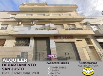 RUS-RUS-11202_2 · Alquiler Departamento 3 Ambientes - San Justo