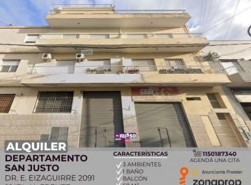 RUS-RUS-11202_2 · Alquiler Departamento 3 Ambientes - San Justo