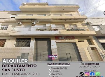 RUS-RUS-11202_2 · Alquiler Departamento 3 Ambientes - San Justo
