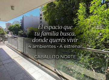 Departamento · 156m² · 4 Ambientes · Departamento 4 Ambientes Caballito Norte Balcon