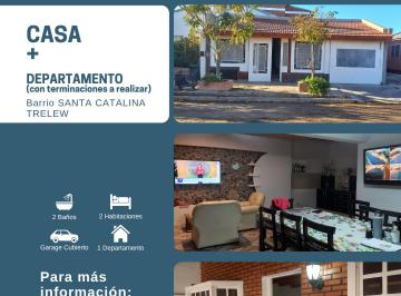 Casa de 2 ambientes, Trelew · Casa Totalmente Renovada en Santa Catalina