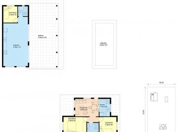 Quinta vacacional · 2900m² · 3 Ambientes · (A Terminar) Quinta en Rio de La Plata Al 2600 - Lote de 2900 m² Quincho con Dormitorio y Baño