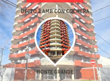 Departamento de 2 ambientes, Esteban Echeverría · Departamento 2 Ambientes con Cochera - Alquiler Monte Grande