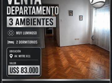 Departamento de 3 ambientes, Avellaneda · Venta Excelente Departamento 3 Ambientes
