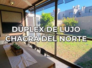 Casa · 136m² · 6 Ambientes · 2 Cocheras · Duplex en Chacras del Norte 3 Dorm.