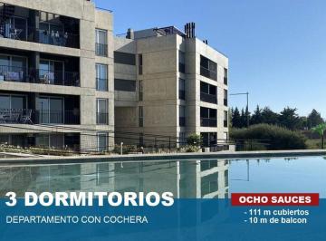 Departamento · 111m² · 4 Ambientes · 1 Cochera · Venta Departamento de 3 Dorm. Ocho Sauces