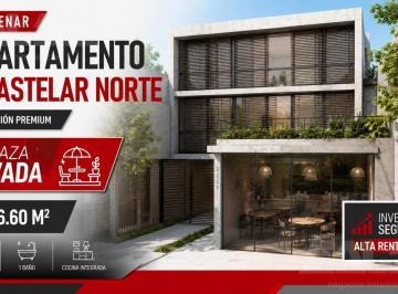 Departamento · 36m² · 1 Ambiente · Departamento a Estrenar en Castelar Norte con Terraza Privada. Cocheras Disponibles