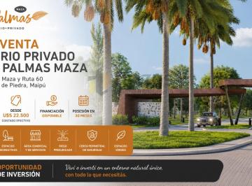 Terreno , Maipú · Preventa – Barrio Privado Las Palmas Maza | Maipú