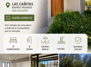 Casa de 3 ambientes, Malagueño · Las Cañitas Barrio Privado