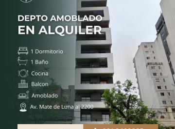 Departamento · 4 Ambientes · Departamento Amoblado en Mate de Luna Al 2200