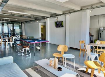 Oficina comercial · 147m² · 1 Ambiente · 1 Cochera · Oficina en Alquiler – Distrito Tecnológico – 6° Piso con Cochera, Balcón y Terraza