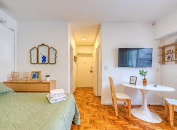 Departamento · 24m² · 1 Ambiente · Alquiler Monoambiente Amoblado - Belgrano - Terraza