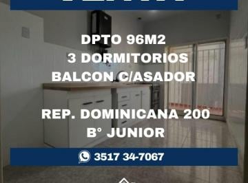 Departamento de 5 ambientes, Córdoba · Dpto en Venta B° Junior 3 Dorm.