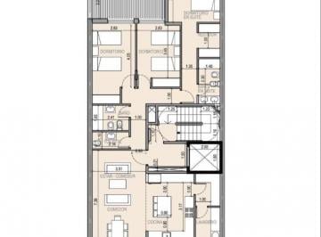 Departamento · 122m² · 4 Ambientes · Departamento a Estrenar 4 Ambientes en Villa Devoto