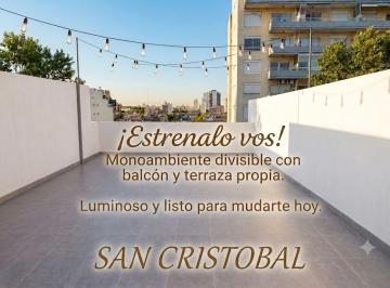 Departamento · 33m² · 1 Ambiente · Departamento Monoambiente Venta San Cristobal