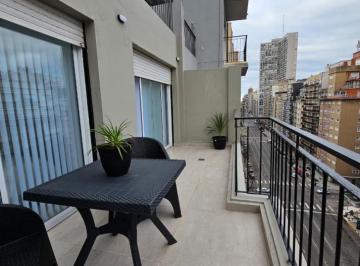 Departamento · 50m² · 3 Ambientes · Departamento 3 Ambientes Amoblado Al Frente con Balcon Terraza