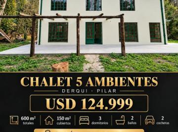 Casa de 5 ambientes, Pilar · Venta Casa 5 Amb - Derqui Pilar - Financia