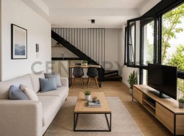 Departamento · 37m² · 2 Ambientes · Alquiler Departamento Duplex un Dormitorio, Barrio Lourdes, Rosario