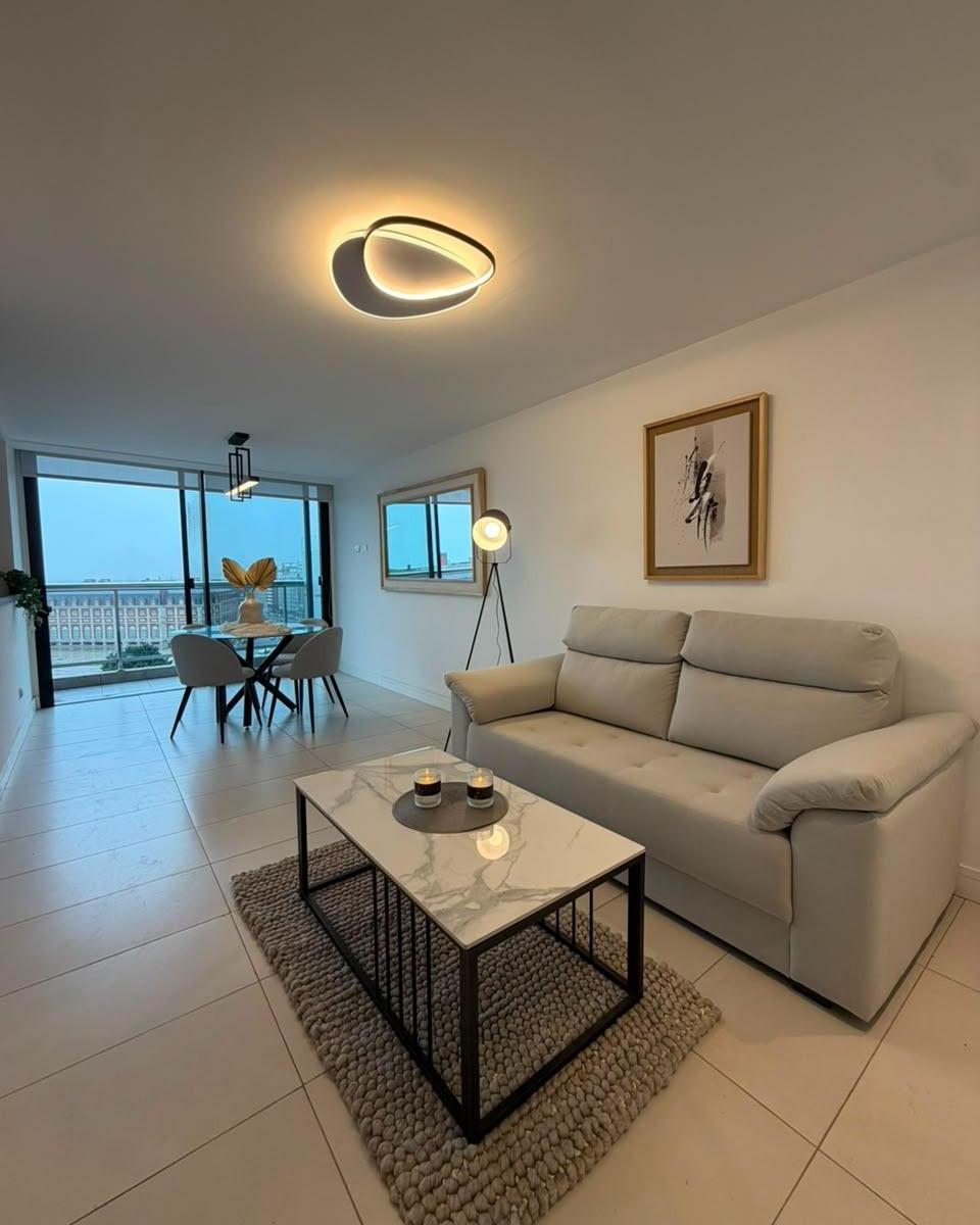 Departamento 2 ambientes A estrenar con vista plena al mar Y plaza colón – edificio noveccento