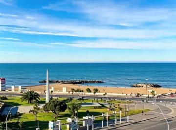 Departamento · 25m² · 1 Ambiente · Alquiler Departamento de 1 Ambiente - Cochera - Vista Al Mar - La Rioja 1000 - La Perla - Mar del Pl