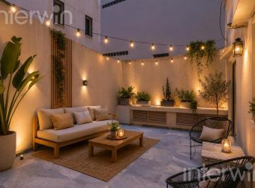 lateral03 · Departamento en Venta, 4 Ambientes con Cochera Fija y Patio - Palermo.