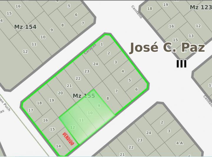 Terreno · 1200m²