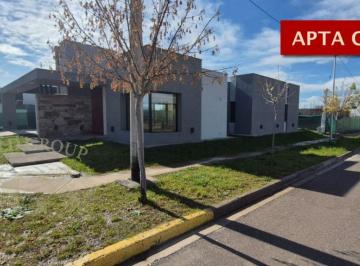 Casa de 6 ambientes, Mayor Drummond · Preponderante Casa (Formato Esquina) a Estrenar, B° Milcayac 1 (Mayor Drummond, Luján de Cuyo)