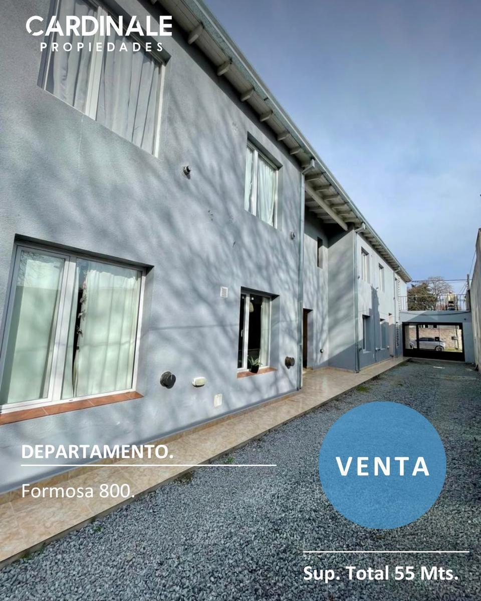 Departamento 2 amb, 55m² con cochera — Centro