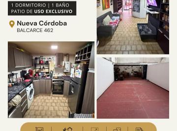 Departamento de 2 ambientes, Córdoba · Departamento 1 Dorm. en Nueva Córdoba con Amplio Patio de Uso Exclusivo