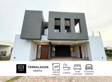 Casa · 290m² · 5 Ambientes · 4 Cocheras · Casa en Venta en Terralagos, Canning.