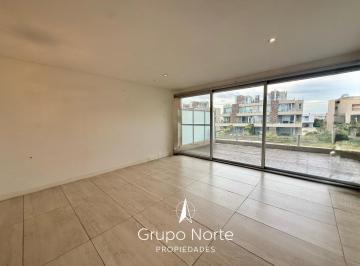 Departamento · 100m² · 3 Ambientes · 1 Cochera · Departamento 3 Ambientes en Alquiler Tipo Triplex con Terraza. Barrio Castaños - Nordelta