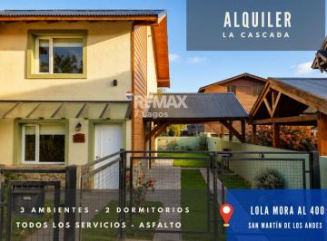 PH · 70m² · 3 Ambientes · 2 Cocheras · Alquiler Duplex - B° La Cascada - 2 Dorm.