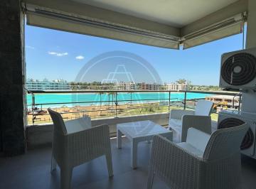 Departamento · 38m² · 2 Ambientes · 1 Cochera · Departamento 2 Ambientes Gran Vista a La Laguna con Cochera en Alquiler - Lagoon Pilar