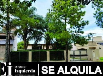 Casa · 700m² · 4 Ambientes · 1 Cochera · Casa en Alquiler en Barrio Las Moras, Monte Vera