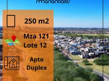 Terreno , Córdoba · Cuestas de Manantiales - Lote 250 m² - U$s 42.000 - Posesión Inmediata