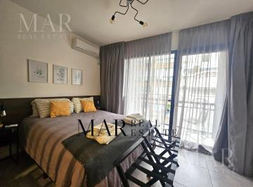 Departamento · 38m² · 1 Ambiente · Alquiler Monoambiente Dividido, con Balcón, Amoblado y Equipado